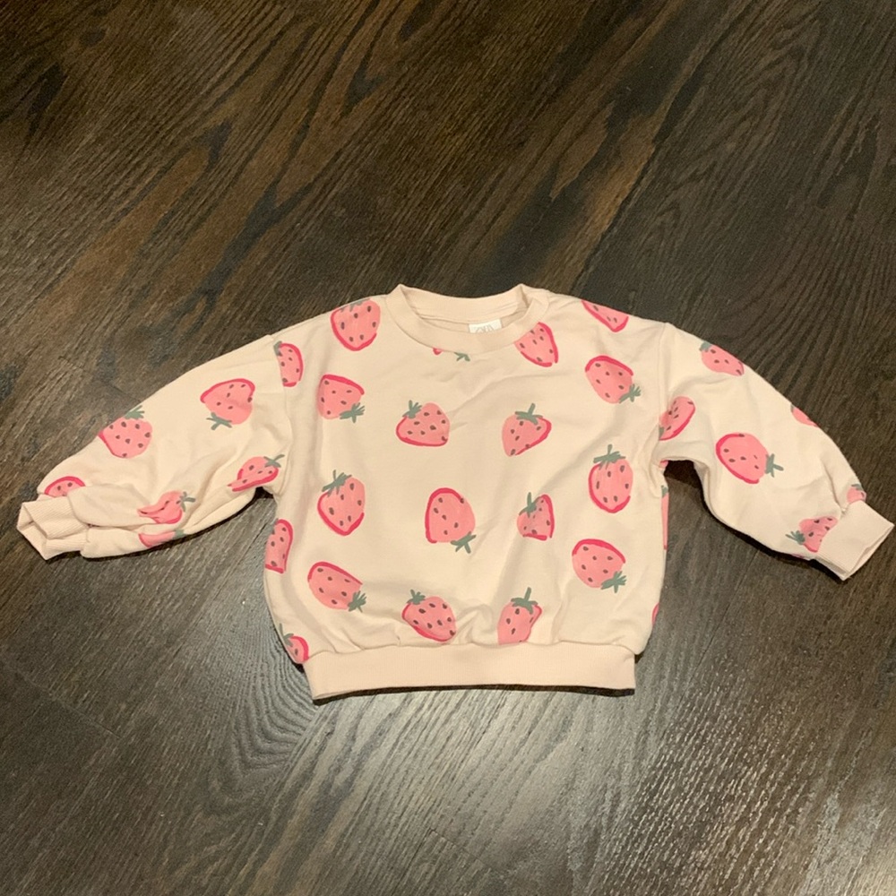 Zara girls sweatshirt